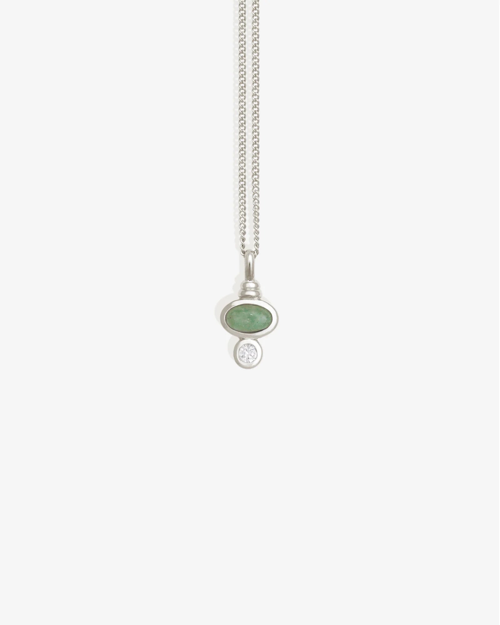 Temple Of The Sun - Ma Necklace - Silver