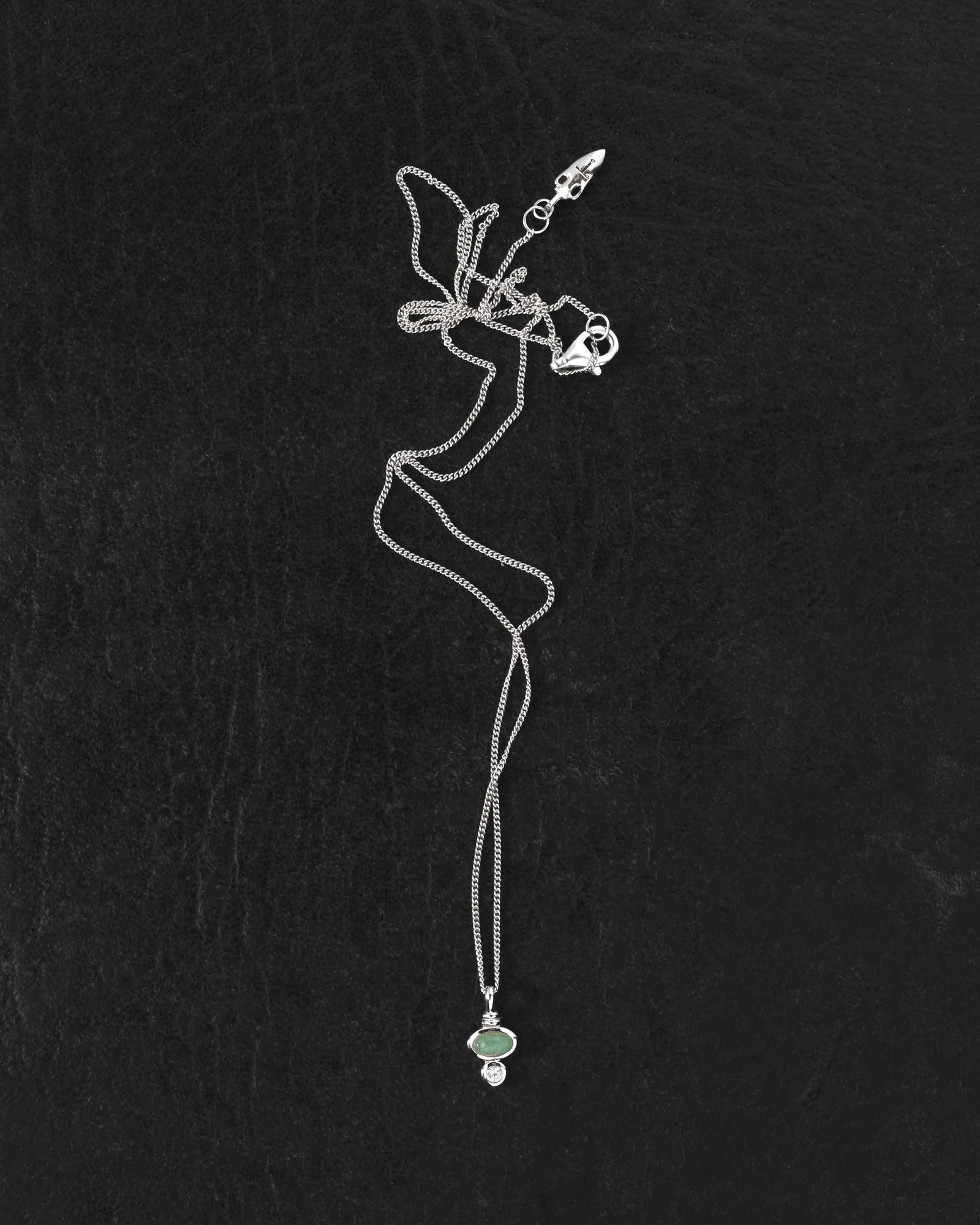 Temple Of The Sun - Ma Necklace - Silver