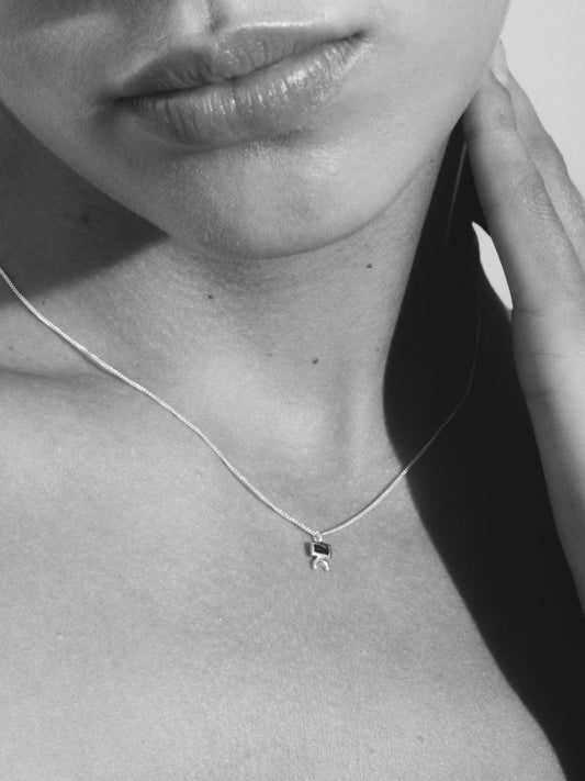 Temple Of The sun - Nima Necklace Silver