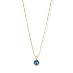 Arms Of Eve - Occhio Charm Necklace - Gold