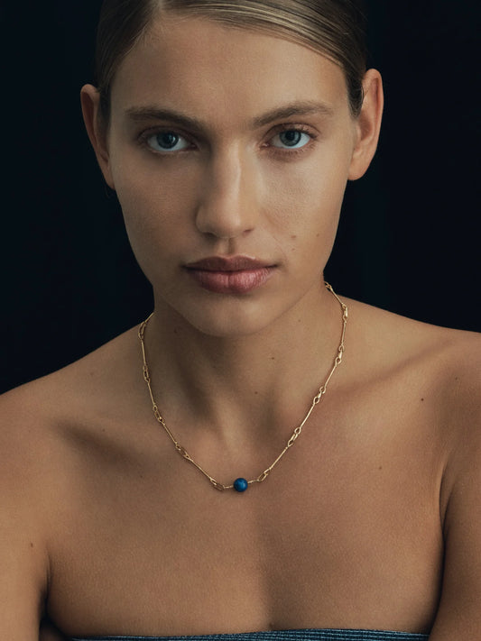 Temple Of The Sun - Orb Necklace Gold