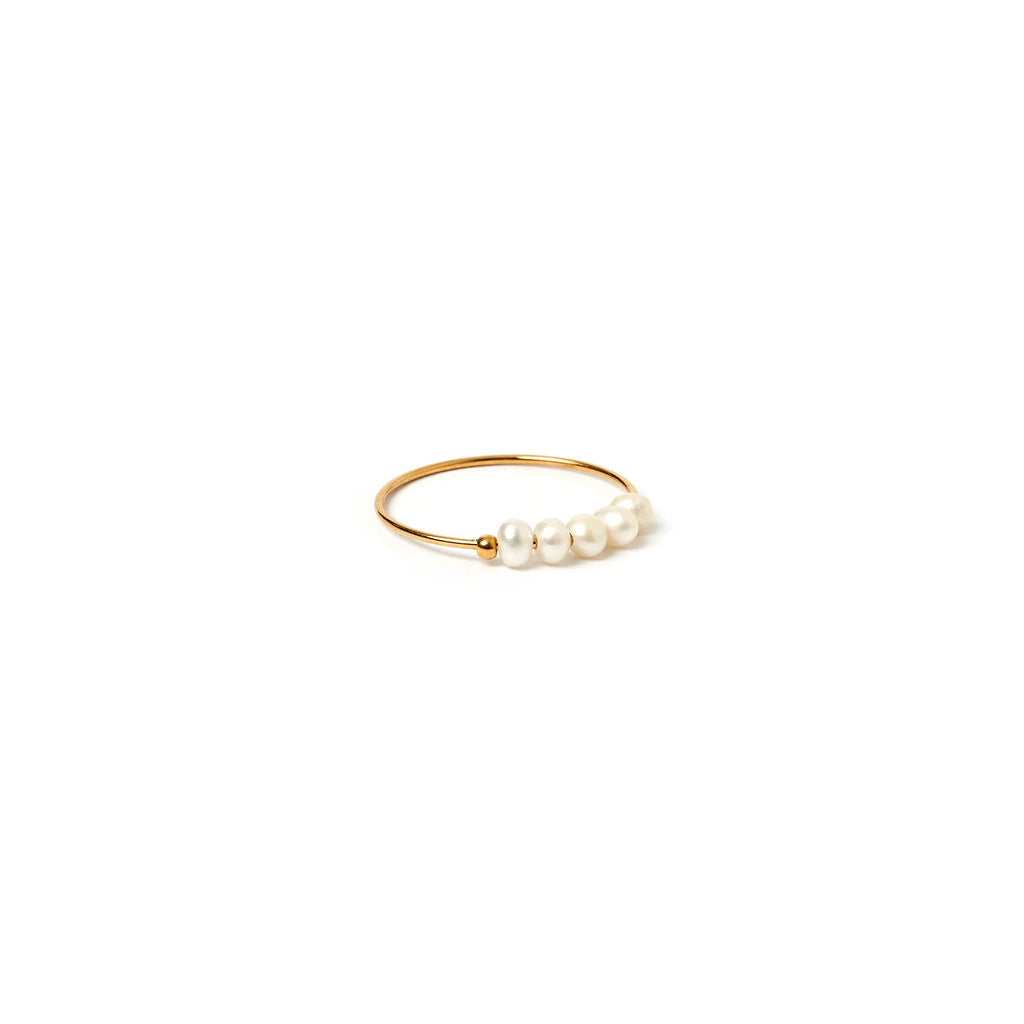 Arms Of Eve - Remi Pearl Ring - Gold