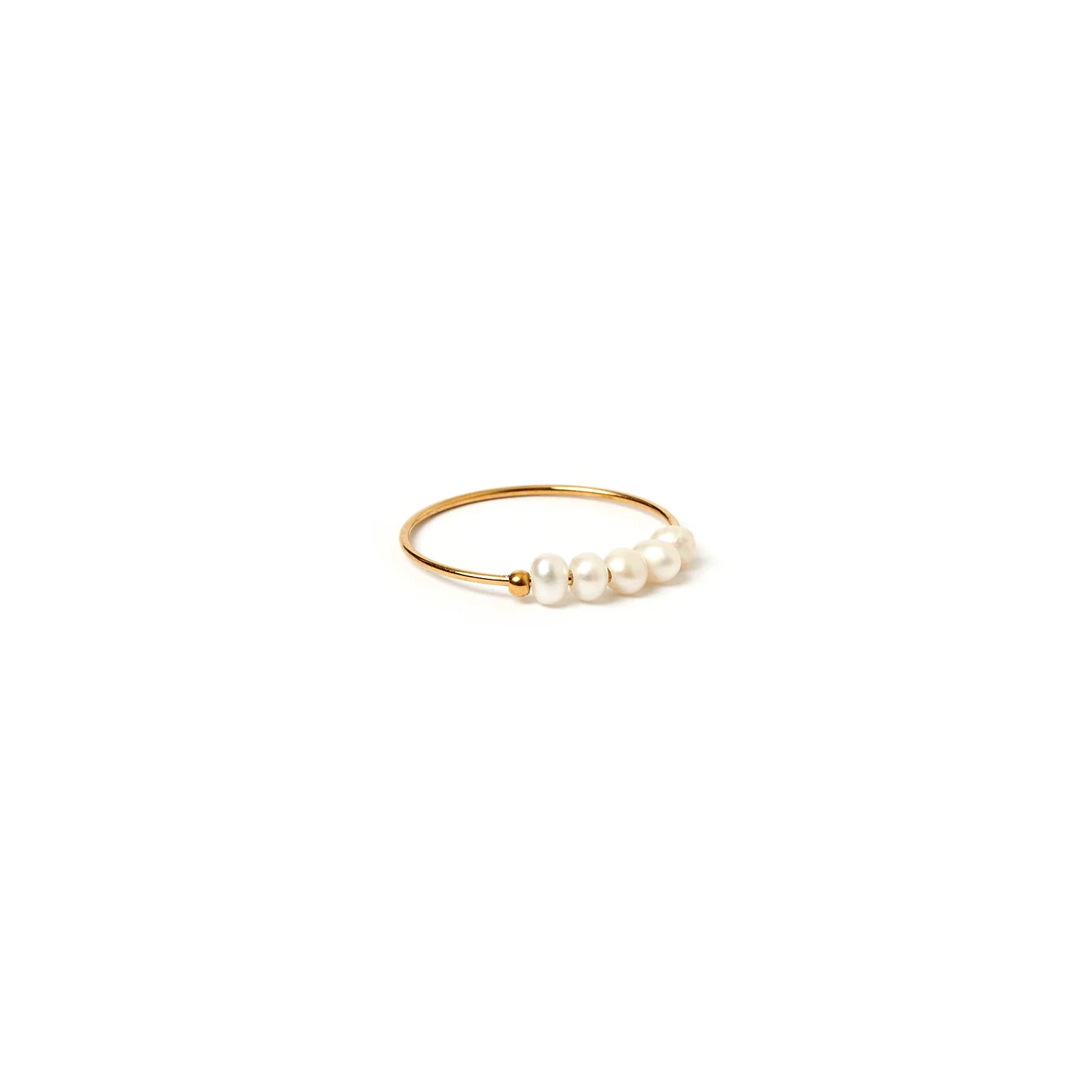 Arms Of Eve - Remi Pearl Ring - Gold