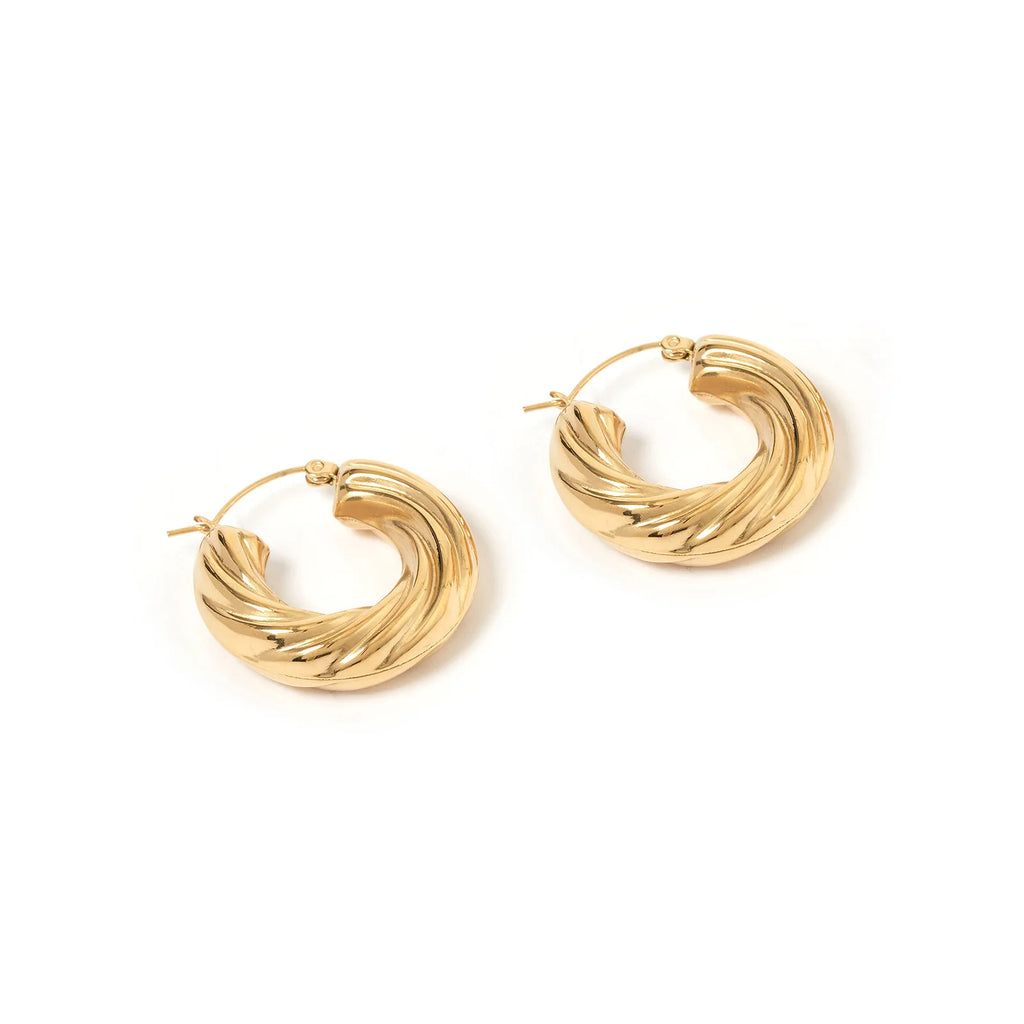 Arms Of Eve - Rizzo Gold Hoop Earrings