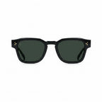 Raen - Reece - Recycled Black / Green Polarized