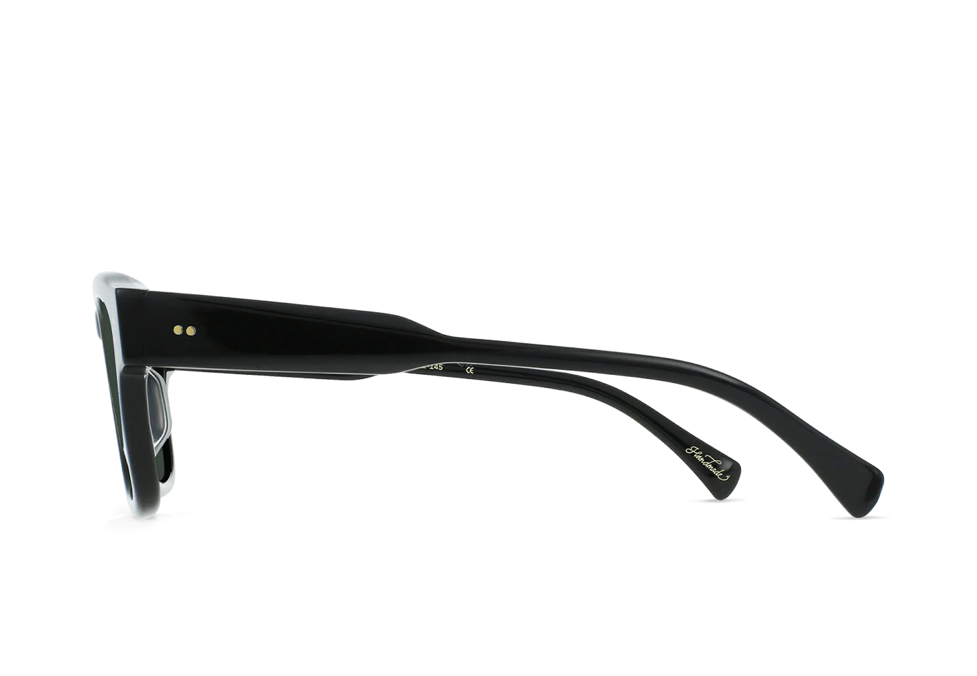 Raen - Reece - Recycled Black / Green Polarized