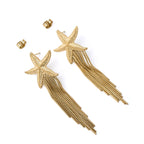 Arms Of Eve - Shooting Star Gold Earrings