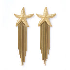 Arms Of Eve - Shooting Star Gold Earrings