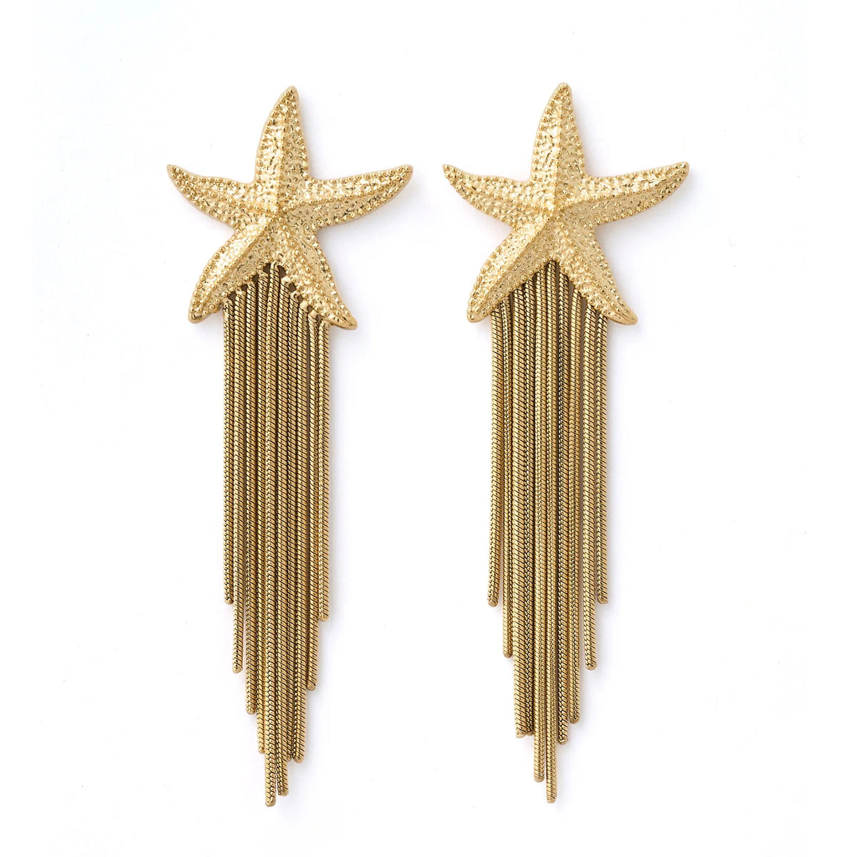 Arms Of Eve - Shooting Star Gold Earrings