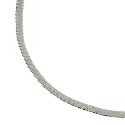 Arms Of Eve - Sylvia Snake Chain Necklace - Silver