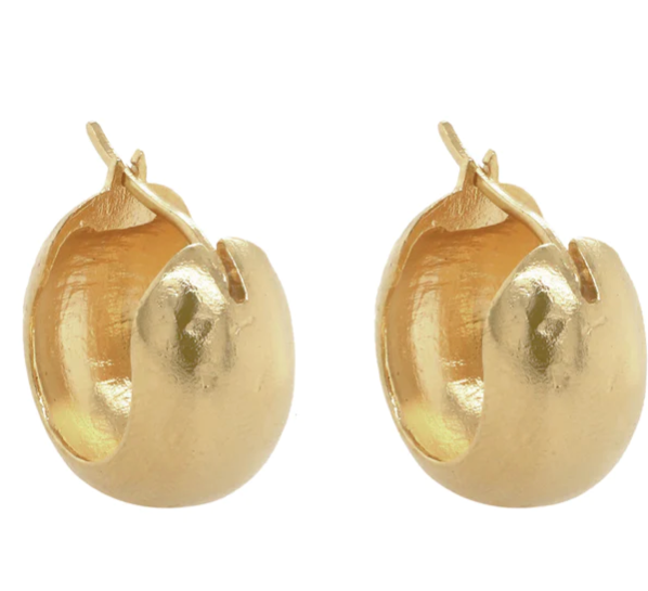 Cleopatra's Bling - Hecate Hoop Earrings - Gold Plated