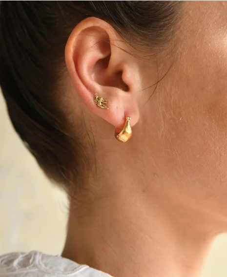 Cleopatra's Bling - Antonis Hoop Earrings - Gold