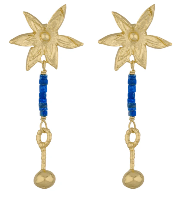 Cleopatra's Bling - Vittoria Earrings - Gold