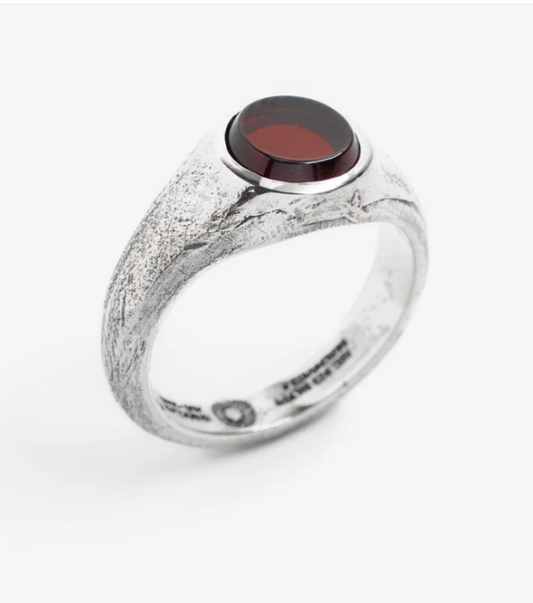 Merchants Of The Sun - Orbit Signet Red Garnet