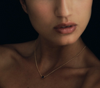 Temple Of The Sun - Venus Solitaire Necklace - Gold