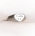 Salty Dagger - Little Heart Ring