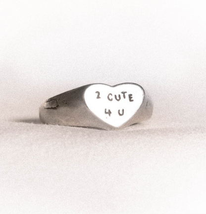 Salty Dagger - Little Heart Ring