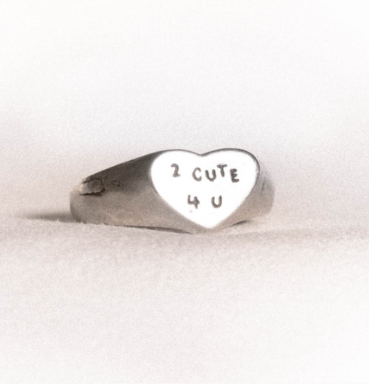 Salty Dagger - Little Heart Ring