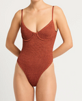 Bond-Eye Swim - Gracie One Piece - Bronze Shimmer