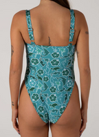 Inner Relm - Sundeck One Piece - Dolphin Green