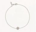 By Charlotte - Bloom Within Lotus Bracelet - Silver