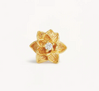 By Charlotte - Bloom Within Lotus Stud Earrings - Gold
