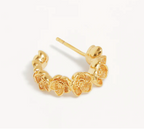 By Charlotte - Bloom With Grace Hoops - Gold