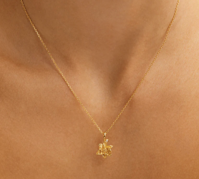 By Charlotte - Water Lily July - Gold