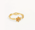 By Charlotte - Bloom Within Lotus Ring - Gold