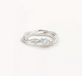 By Charlotte - No Rain, No Flowers Ring - Silver