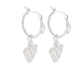 Cleopatra's Bling - Kadi Hoops - Silver