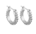 Cleopatra's Bling - Angelica Hoops - Silver