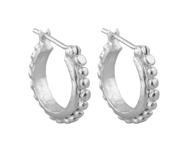 Cleopatra's Bling - Angelica Hoops - Silver