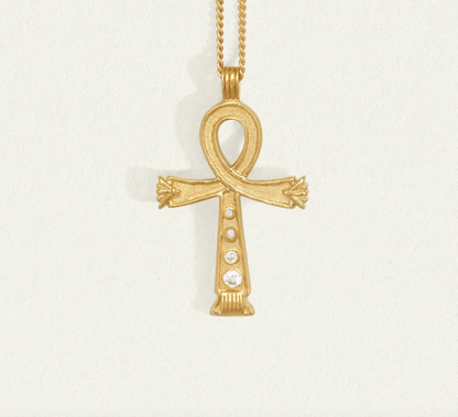 Temple Of The Sun - Cairo Necklace - Gold