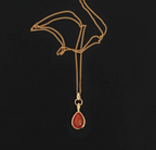 Temple Of The Sun - Mirren Necklace Carnelian - Gold