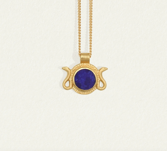 Temple Of The Sun - Naja Necklace - Gold