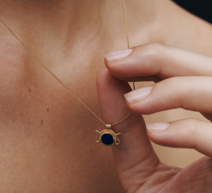Temple Of The Sun - Naja Necklace - Gold