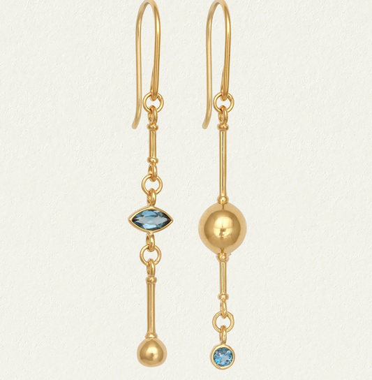 Temple Of The Sun - Ula Earrings - Gold