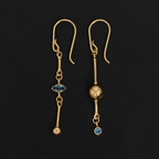 Temple Of The Sun - Ula Earrings - Gold