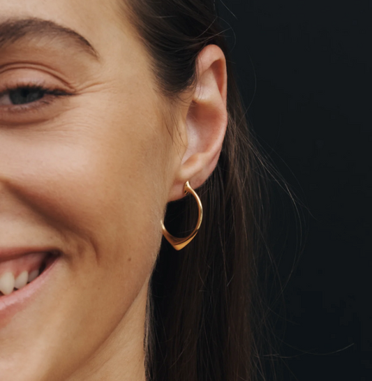 Temple Of The Sun - Saba Hoops - Gold