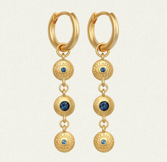 Temple Of The Sun - Blessing Earrings - Gold