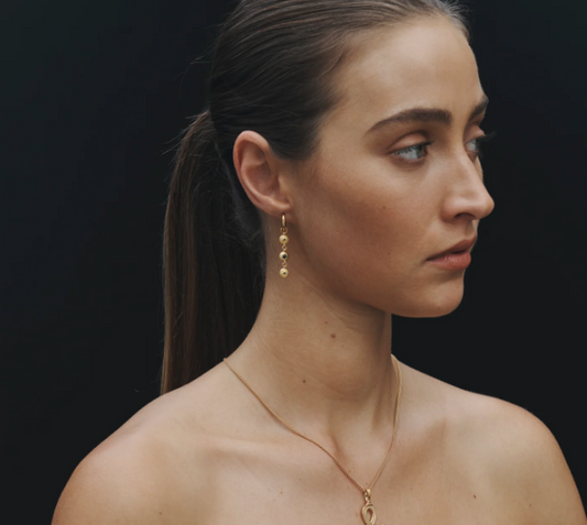 Temple Of The Sun - Blessing Earrings - Gold