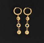 Temple Of The Sun - Blessing Earrings - Gold