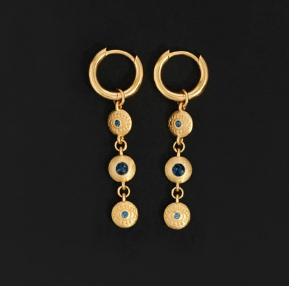 Temple Of The Sun - Blessing Earrings - Gold