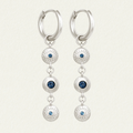 Temple Of The Sun - Blessing Earrings Silver
