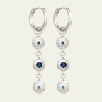 Temple Of The Sun - Blessing Earrings Silver