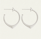 Temple Of The Sun - Saba Hoops - Silver
