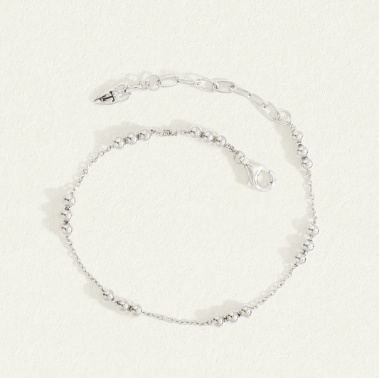 Temple of the Sun - Alba Station Bracelet - Silver