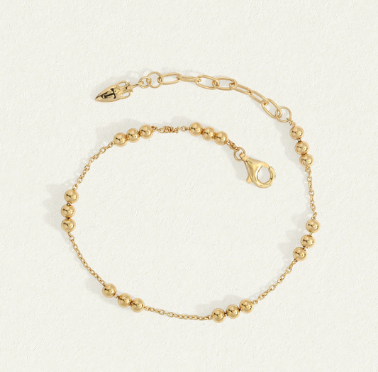 Temple of the Sun - Alba Station Bracelet - Gold