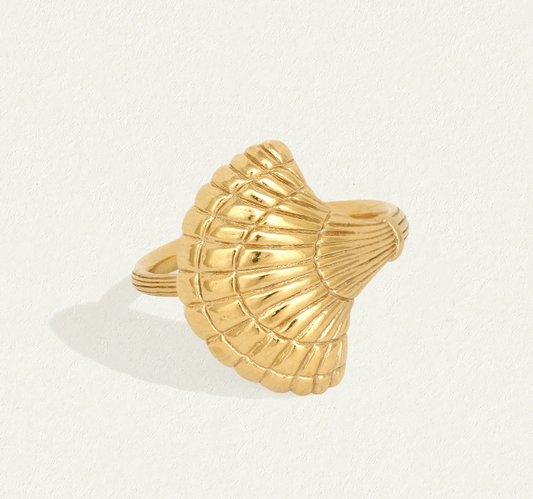 Temple Of The Sun - Eleni Ring - Gold